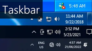 Windows Taskbar Evolution 1993 2022  Windows Taskbar Evolution 1993 2022