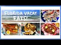 What We Ate in Destin Florida Family Road Trip 2021 Chef Julie Yoon Vlogs