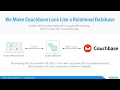 BI and Analytics for Couchbase Connect to Couchbase From Any Application - CBConnect21