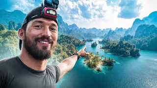 J'explore la JUNGLE cachée du lac le plus TOURISTIQUE de Thailande (Khao Sok Lake)
