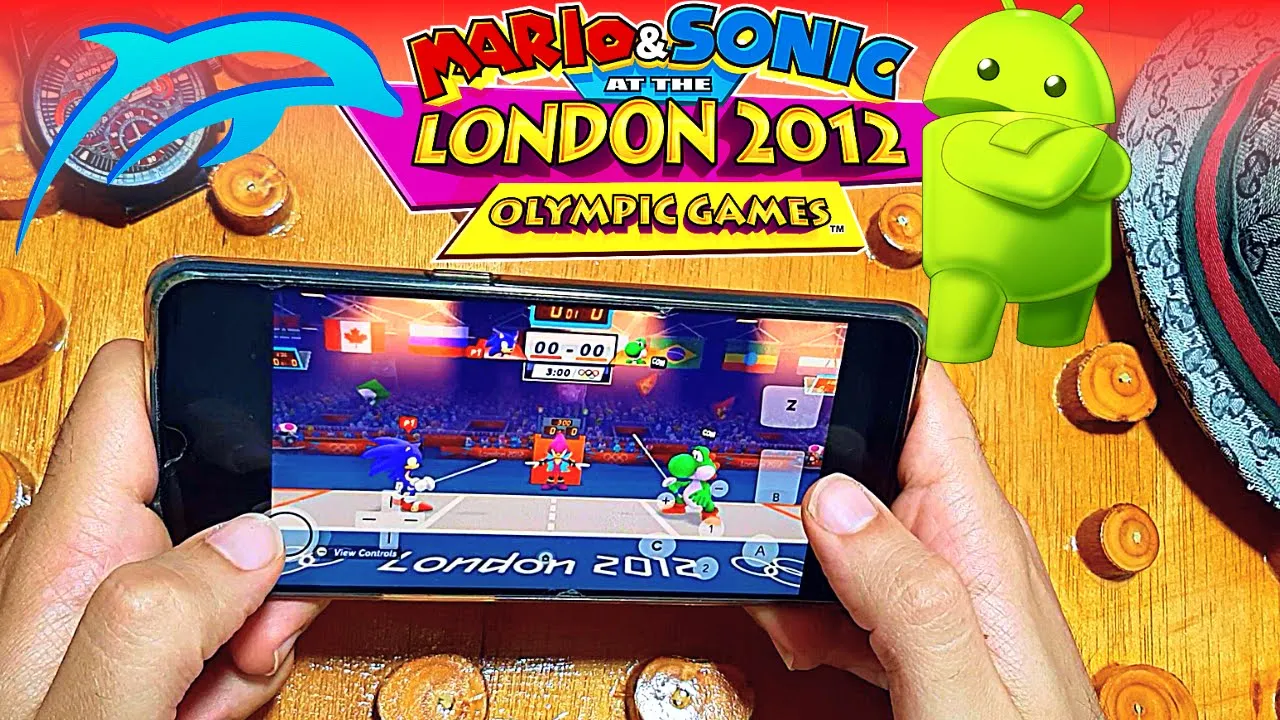 Mario & Sonic at the London 2012 Olympic Games Android Gameplay - Dolphin Wii Emulator - Mobile 2022