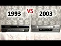 VCR 1993 VS 2003 Samsung VK-30R VS Samsung SVR-165