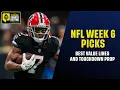 NFL Week 6 Best Bets and Touc own Prop finds big value in Falcons-Bills MNF matchup
