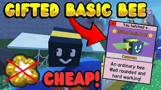 How To Get GIFTED BASIC BEE no STAR TREAT in Bee Swarm Simulator
