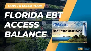 How to Check your Florida EBT Balance Instructions