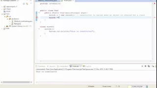 Constructor in java and constructor overloading in java