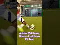 Adidas F50 Elite Jr Shooting Test Power Lockdown Feel