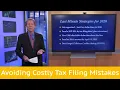 Avoiding Costly Tax Filing Mistakes - S7 E3