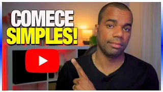 Comece seu canal no YouTube mesmo SEM saber editar vídeos!