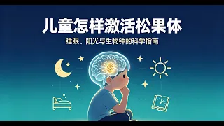 孩子写作业磨蹭不专心?学会这招保护松果体,告别大脑钙化!儿童怎样激活松果体 ?