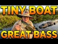 Tiny Boat Gator Waters Great Bass Fishing