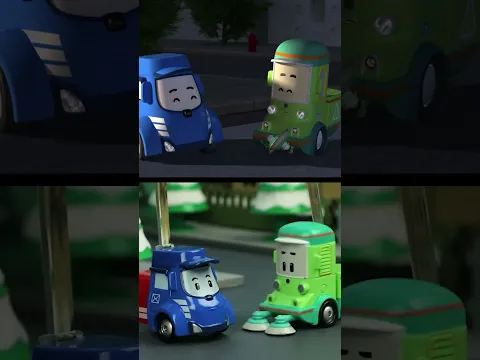 我不是犯人！  #变形警车珀利 #shorts
