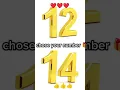 Download Lagu chose your number 🎁🤗🌟#shortvideos #youtubeshort #foryou