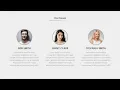 How To Make Our Team section Design Using HTML And CSS Website Tutorial