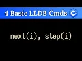 How to debug C and Assembly in LLDB step by step