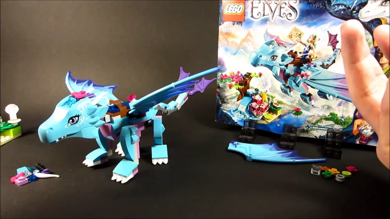 LEGO Stop Motion Build | Elves 41172 The Water Dragon Adventure Speed building