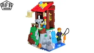 Lego Creator 31098 | Waldhaus am See | 3in1 | Lego Speed Build Review | Modell B
