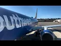 4K Full Flight MDW-DCA Southwest Airlines Boeing 737-800 N8554X