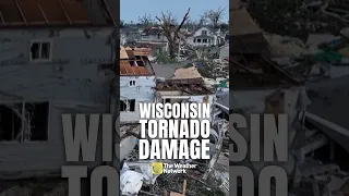 Tornado leaves a trail of damage in eastern Wisconsin