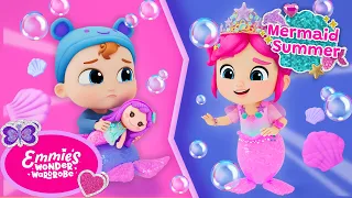 Pink VS  Blue Mermaid Song! | Mermaid Summer! 🧜‍♀️☀️ | Emmie's Wonder Wardrobe by Little Angel