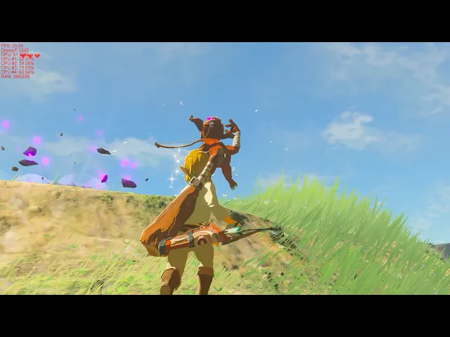 Cemu 1.15.2 4kIR | Zelda: Breath of the Wild Gameplay