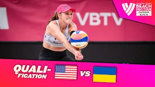 Nuss Brasher Vs Davidova Khmil Qualification Highlights Ostrava 2025 BeachProTour 