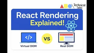 React Rendering Explained in 10 Minutes Virtual DOM vs Real DOM