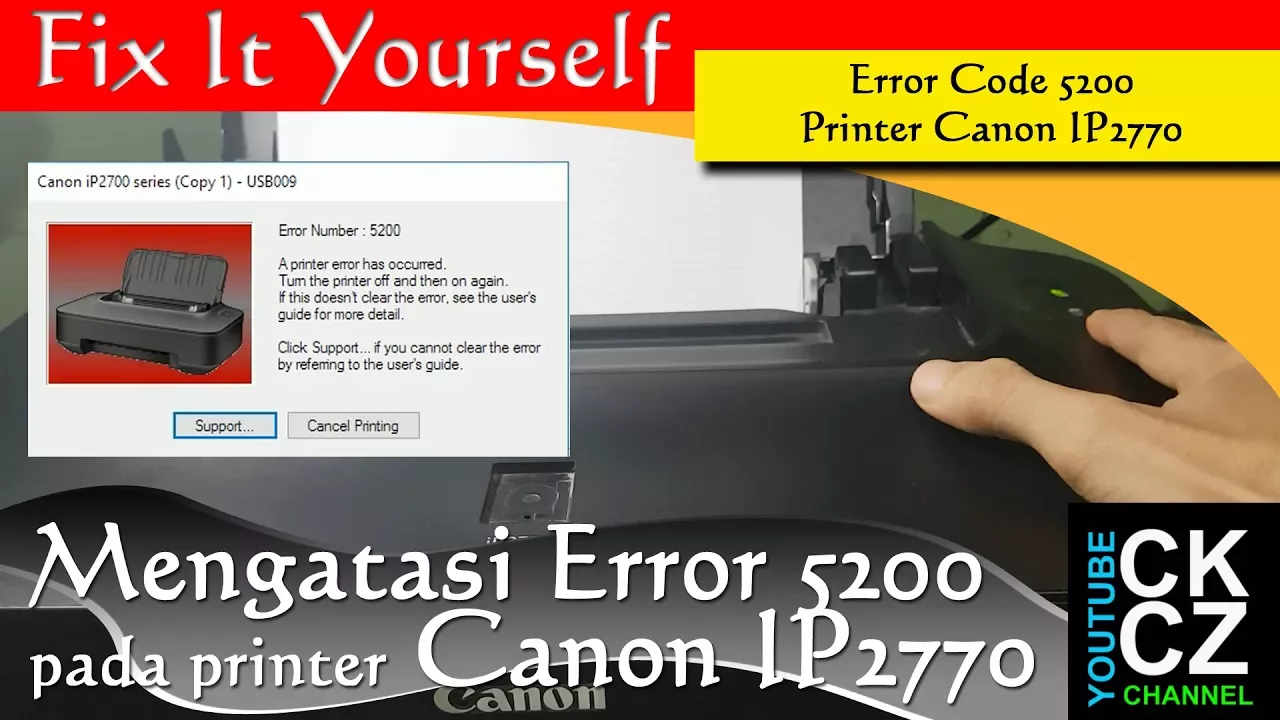 ERROR5100 #CARTRIDGENOTDETECT #CANONPRINTERERRORSFIXED #CARTRIDGENOTRECOGNIZED .... 