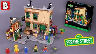 LEGO IDEAS 123 Sesame Street Set 21324 |  Review