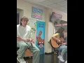 Paulo Londra singing "too crazy" to the children of the Garrahan hospital in Buenos Aires, &Lutor...
