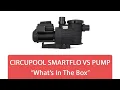 CircuPool SmartFlo Variable-Speed Pool Pump - What s in the box