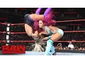 Sasha Banks vs Dana Brooke Raw Aug 8 2016