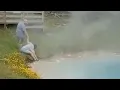 Yellowstone visitor ignores warnings and dips hand into burning hot pool