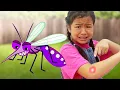 Download Lagu Jannie and Lyndon Pretend Play and Learn about Insects and Bugs