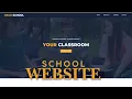 How to make a School website in HTML CSS and Javascript Source code