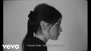 gracie abrams i should hate you official lyric video 