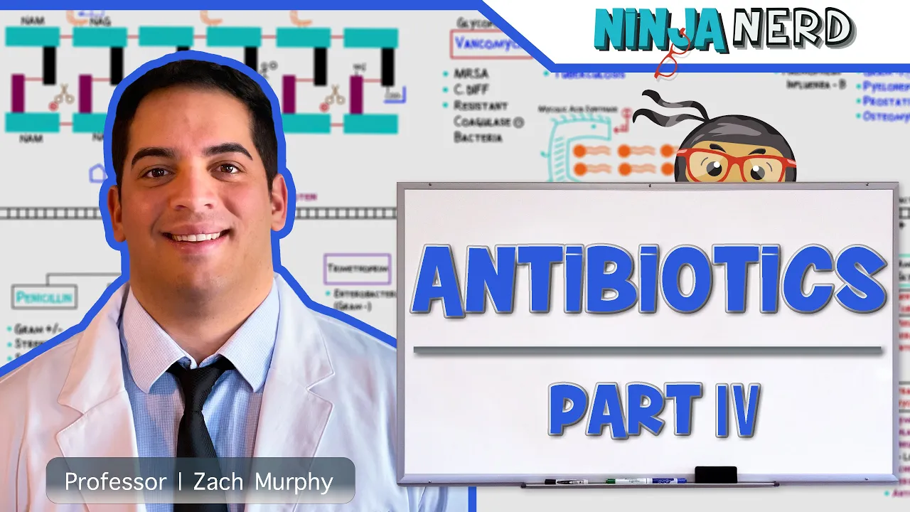 Antibiotics: DNA & RNA Synthesis Inhibitors: Part 4
