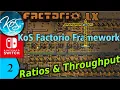 KoS Factorio Framework 2 - PROPER RATIOS FULL THROUGHPUT