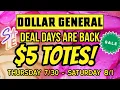 5 STORAGE TOTES 4 12 DR PEPPER DOLLAR GENERAL DEAL DAYS ARE BACK