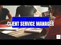 4 Minutes Guide Client Service Manager 2024