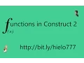 10 Minutes with Construct 2 Functions pt I