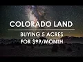 Where to Buy the Cheapest Land in Colorado