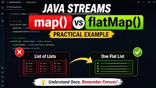 map vs flatMap Java Interview Question Practical Example