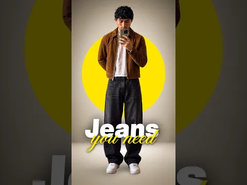 Only 3 Jeans You Actually Needs