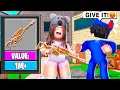 Using the RAREST GUN In Front Of SCAMMERS Murder Mystery 2