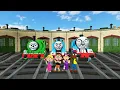 Little Einsteins land Rocket on Thomas Line Grounded Roblox style