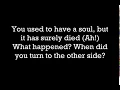 Download Lagu Disturbed - Who Lyrics
