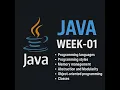 Programming Concepts using Java Week-1 Theory Diploma Level IIT Madras BS Degree