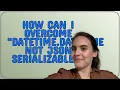 How can I overcome datetime datetime not JSON serializable