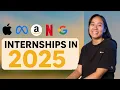 How to Get a Software Engineering Internship in 2025 from a FAANG Recruiter